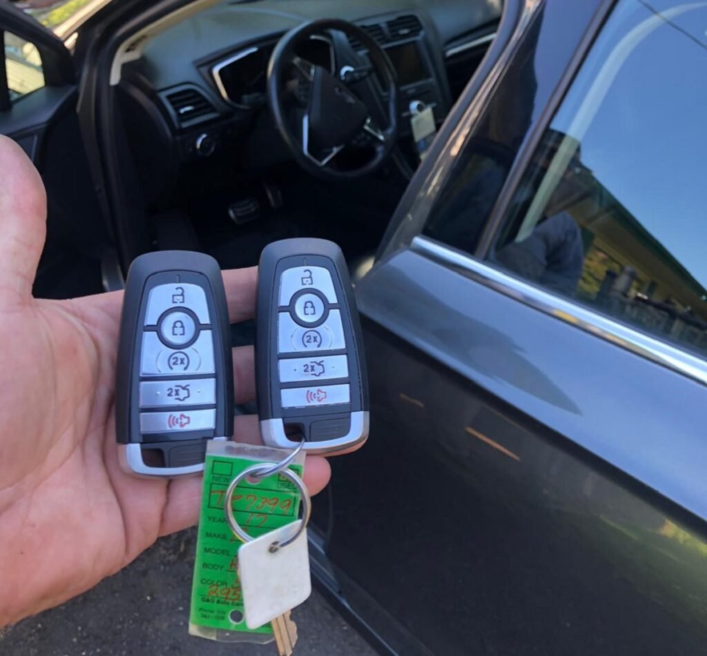 Professional locksmith installing padlocks and cabinet locks for extra security
