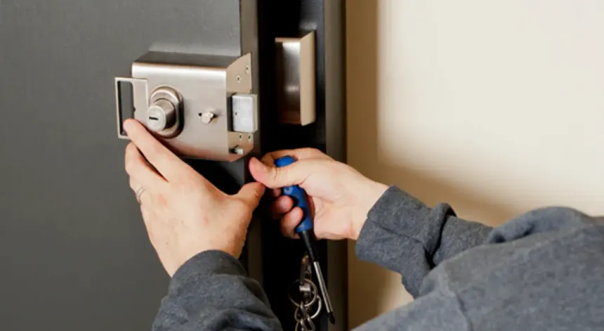 Expert locksmith providing safe lock upgrades and maintenance