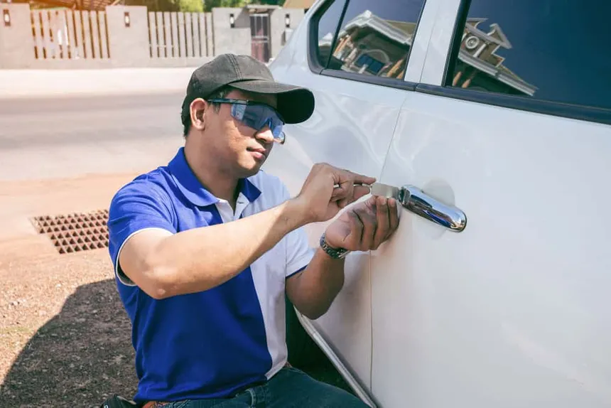 Michael Harris, professional automotive locksmith providing car key and lock solutions
